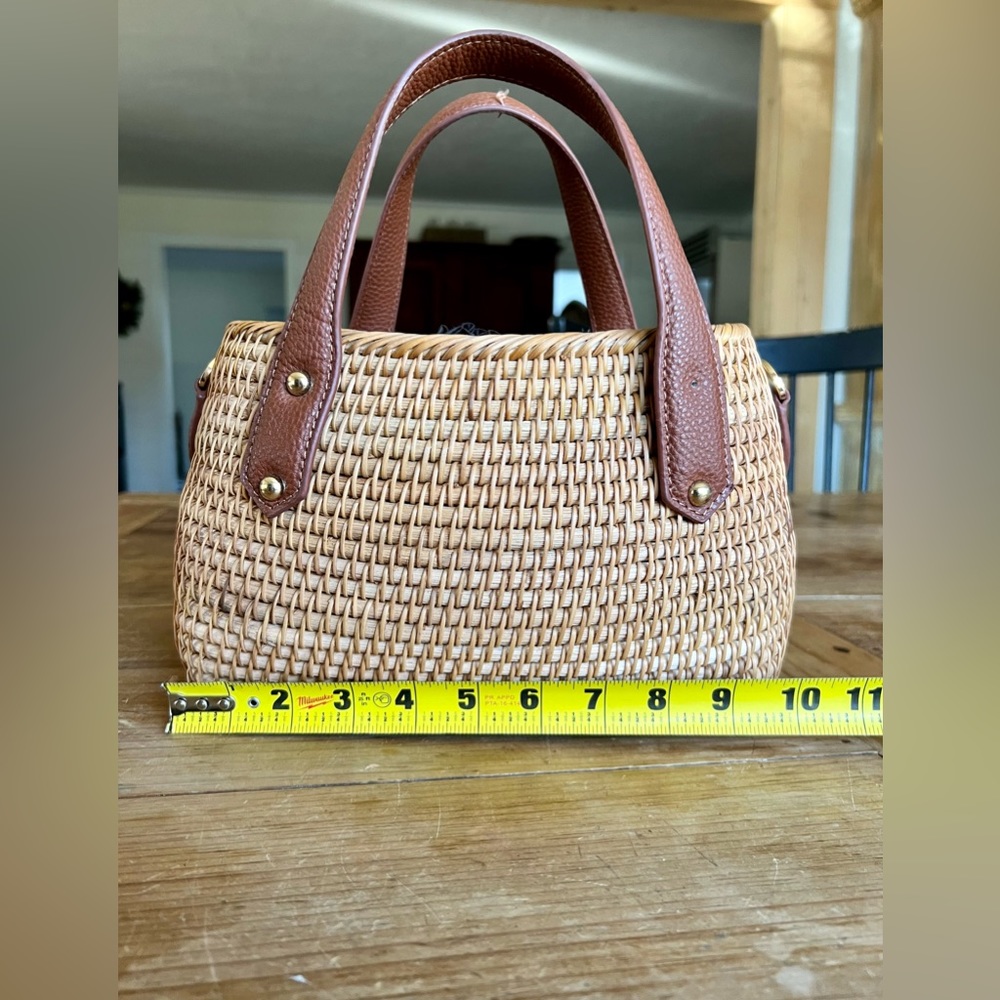 Straw Handbag New - Picture 9 of 14